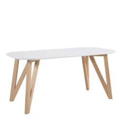 Wohnen Skandinavische Möbel*Skandi Esstisch & Tischsessel - Movay (fünfteilig)