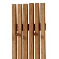 Wohnen Skandinavische Möbel|Garderoben*Skandi Garderobenpaneel aus Eiche Massivholz - Artensian