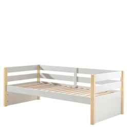 Wohnen Skandinavische Möbel|Weiße Möbel*Skandi Kojenbett in Weiß & Kiefer - Ayfina