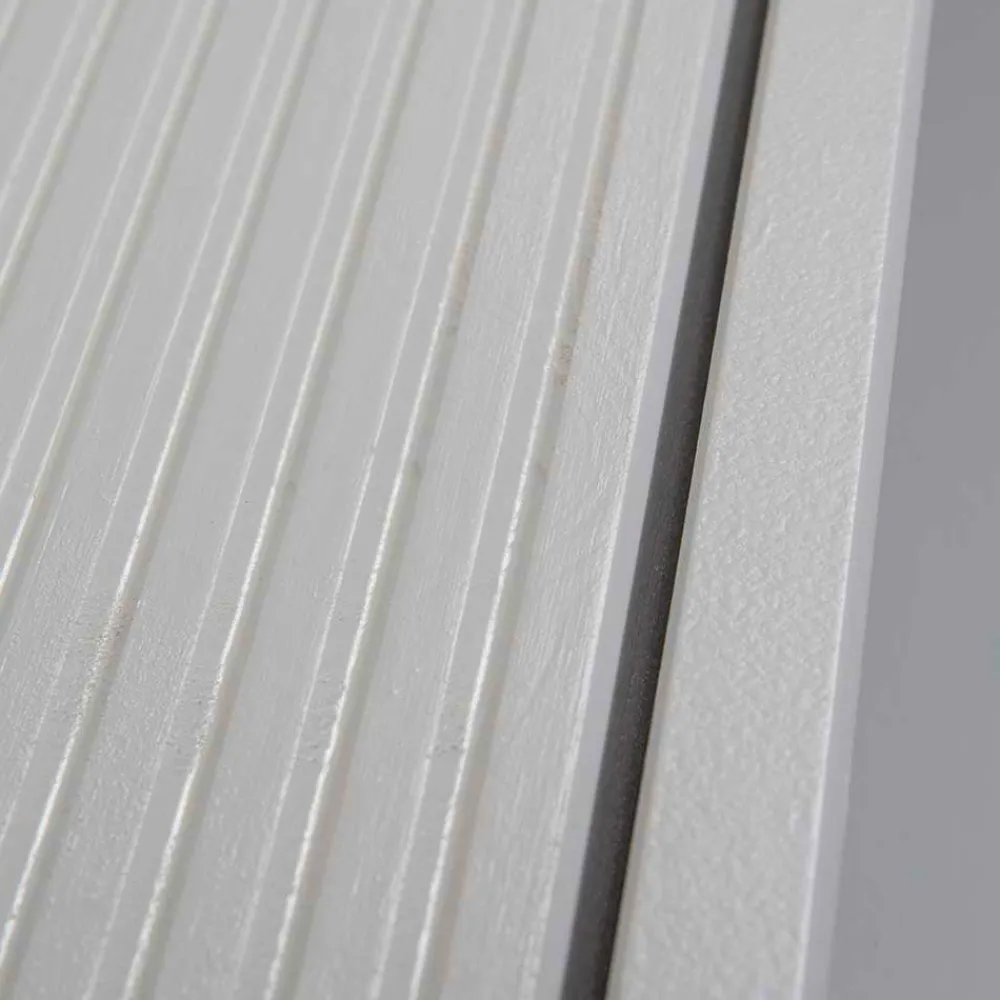 Wohnen Skandi Lowboard 4-türig in Grau - Huvina