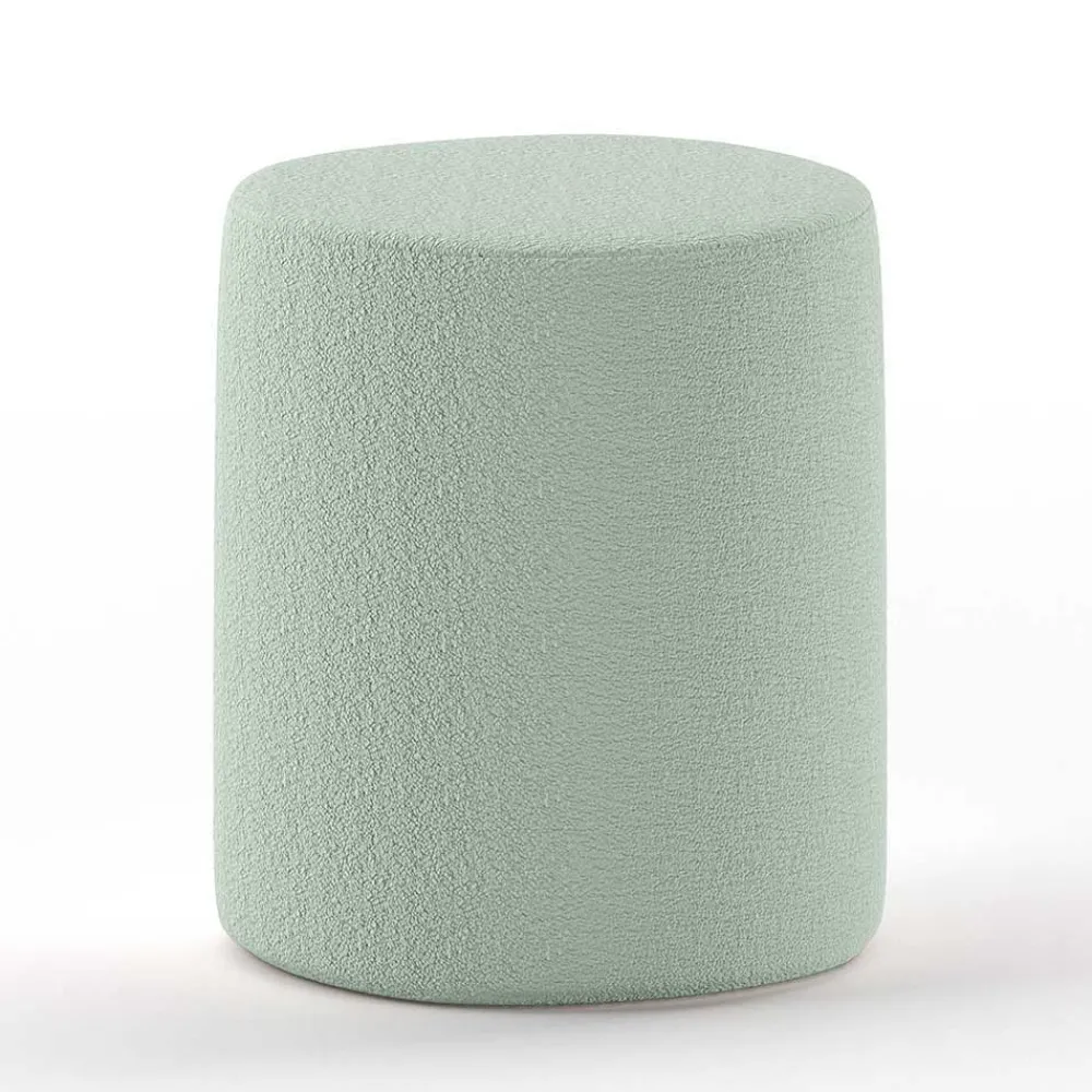 Wohnen Skandi Polsterbett in Grün Boucle - Skylab