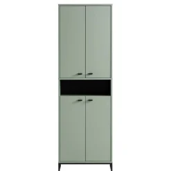 Wohnen Skandi Schuhschrnak in Graugrün - Velmarun