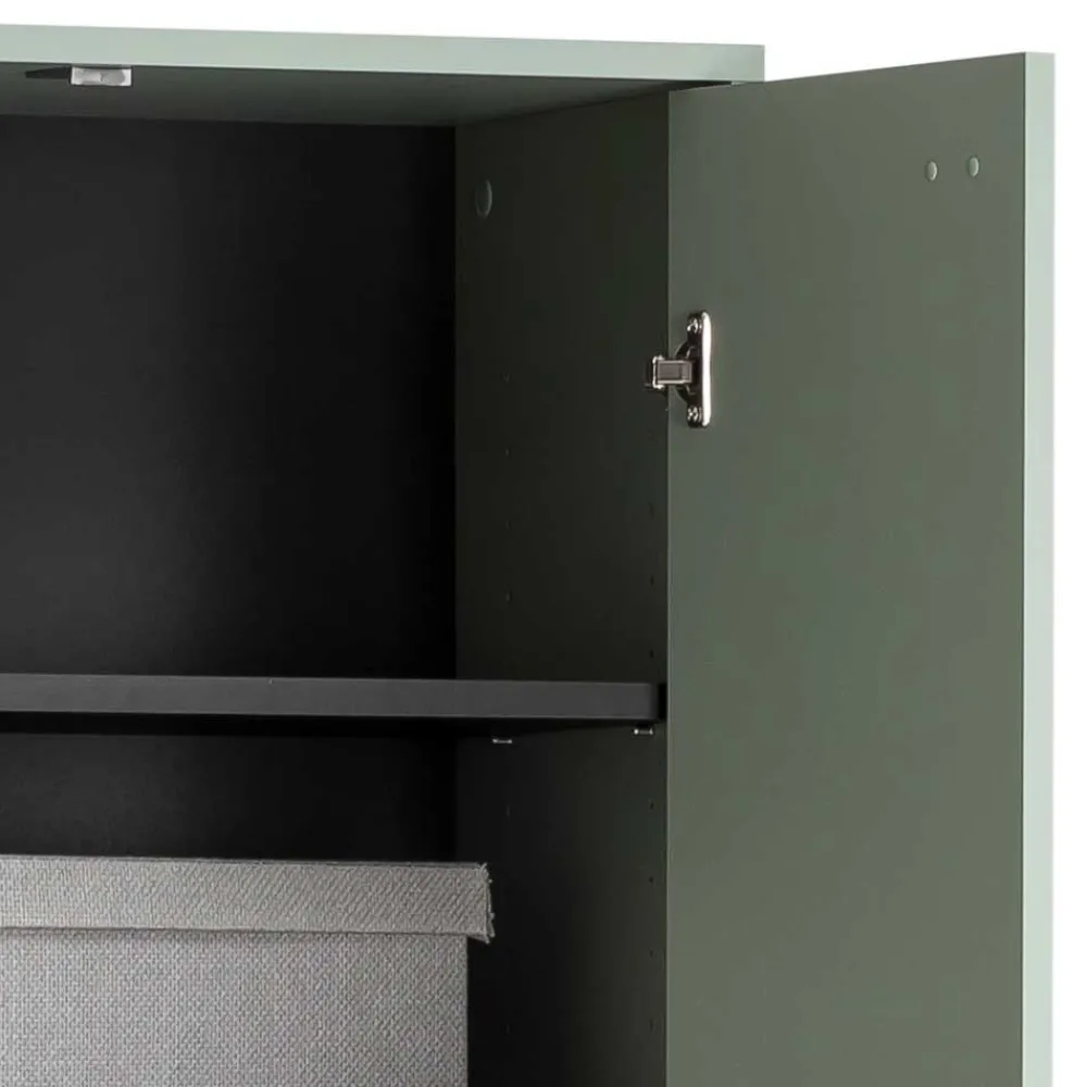 Wohnen Skandi Schuhschrnak in Graugrün - Velmarun