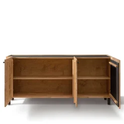 Wohnen Küchenschränke|Sideboards*Skandi Sideboard aus Wildeiche massiv - Valouis