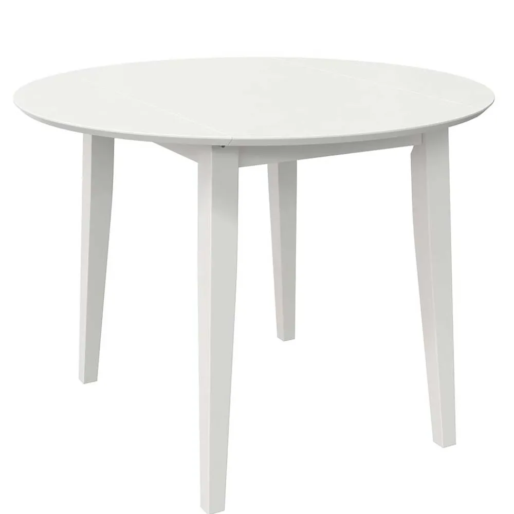 Wohnen Skandi Tischgruppe in Weiß - Rarera (dreiteilig)