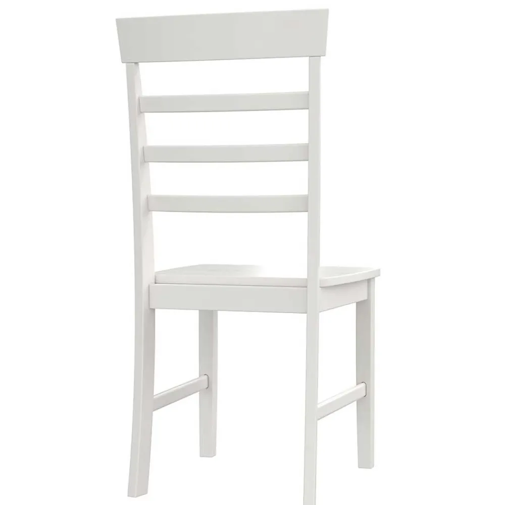 Wohnen Skandi Tischgruppe in Weiß - Rarera (dreiteilig)