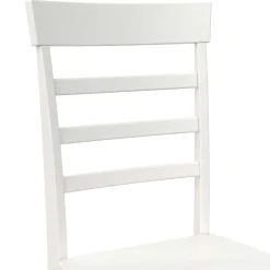 Wohnen Skandi Tischgruppe in Weiß - Rarera (dreiteilig)