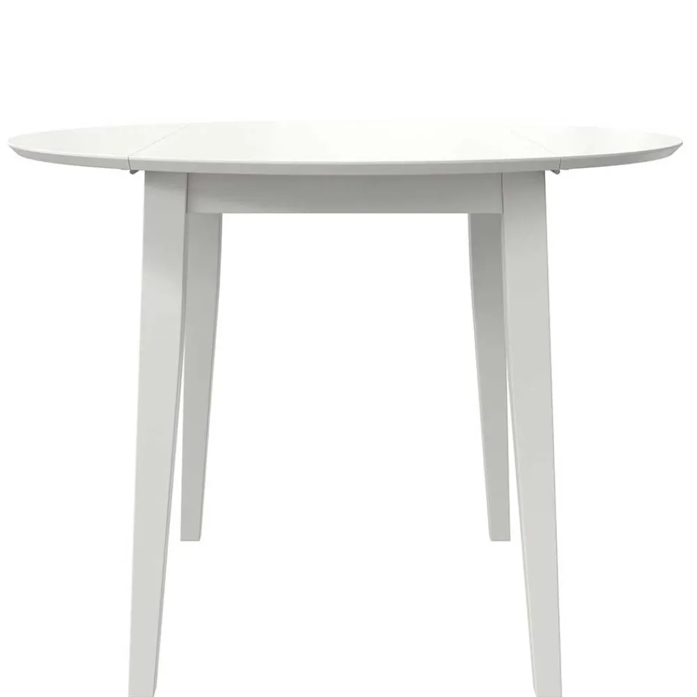 Wohnen Skandi Tischgruppe in Weiß - Rarera (dreiteilig)