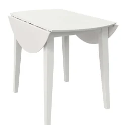 Wohnen Skandi Tischgruppe in Weiß - Rarera (dreiteilig)