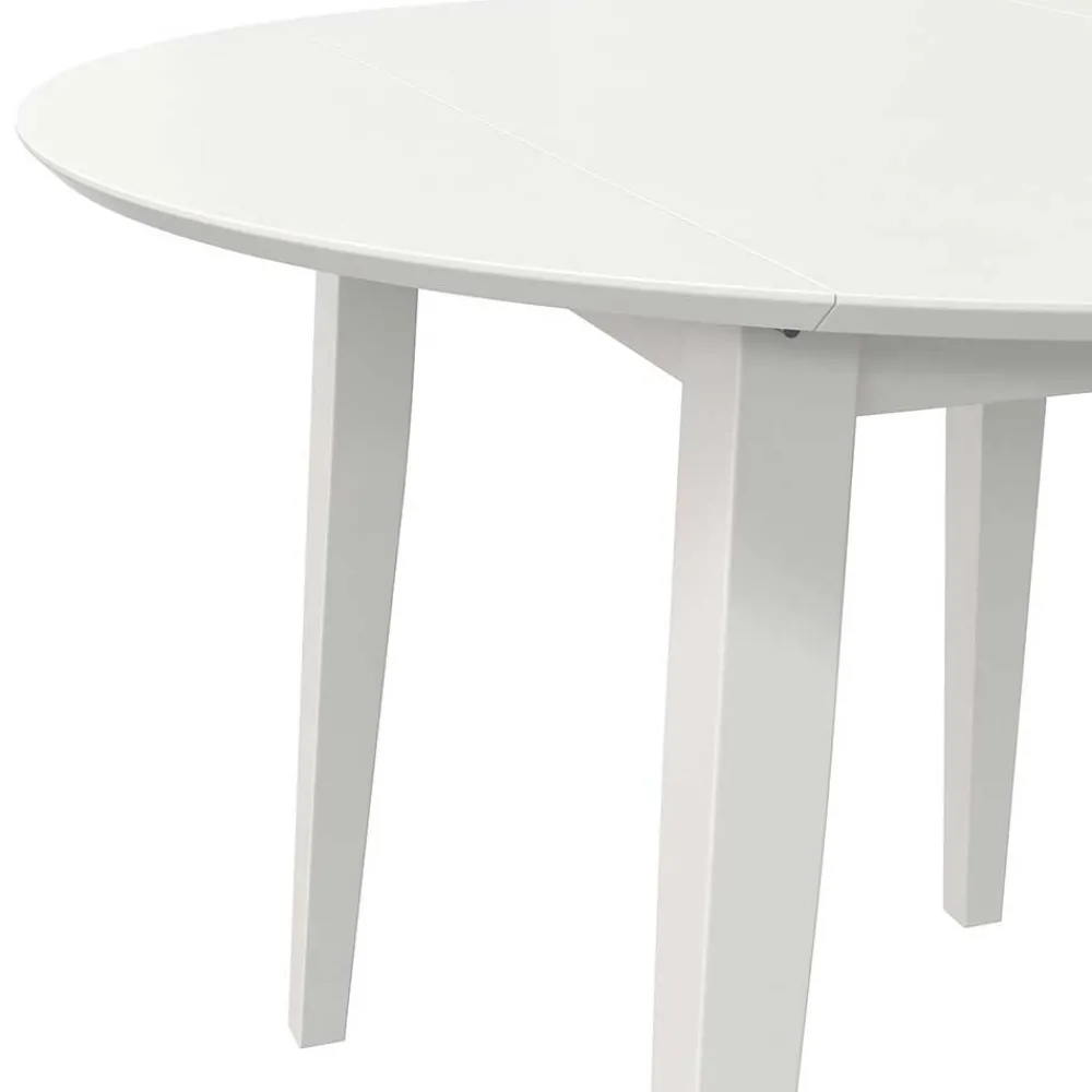 Wohnen Skandi Tischgruppe in Weiß - Rarera (dreiteilig)
