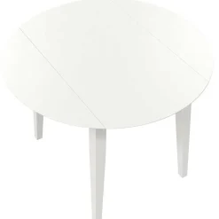 Wohnen Skandi Tischgruppe in Weiß - Rarera (dreiteilig)