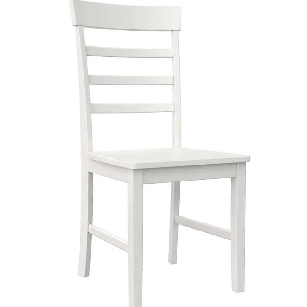 Wohnen Skandi Tischgruppe in Weiß - Rarera (dreiteilig)