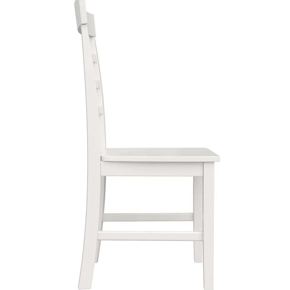 Wohnen Skandi Tischgruppe in Weiß - Rarera (dreiteilig)