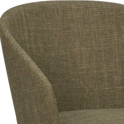 Wohnen Skandi Tischsessel in Dunkelgrün - Loris (2er Set)