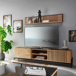 Wohnen Skandinavische Möbel|Sideboards & Kommoden*Skandi TV Lowboard 200 cm breit - Valouis