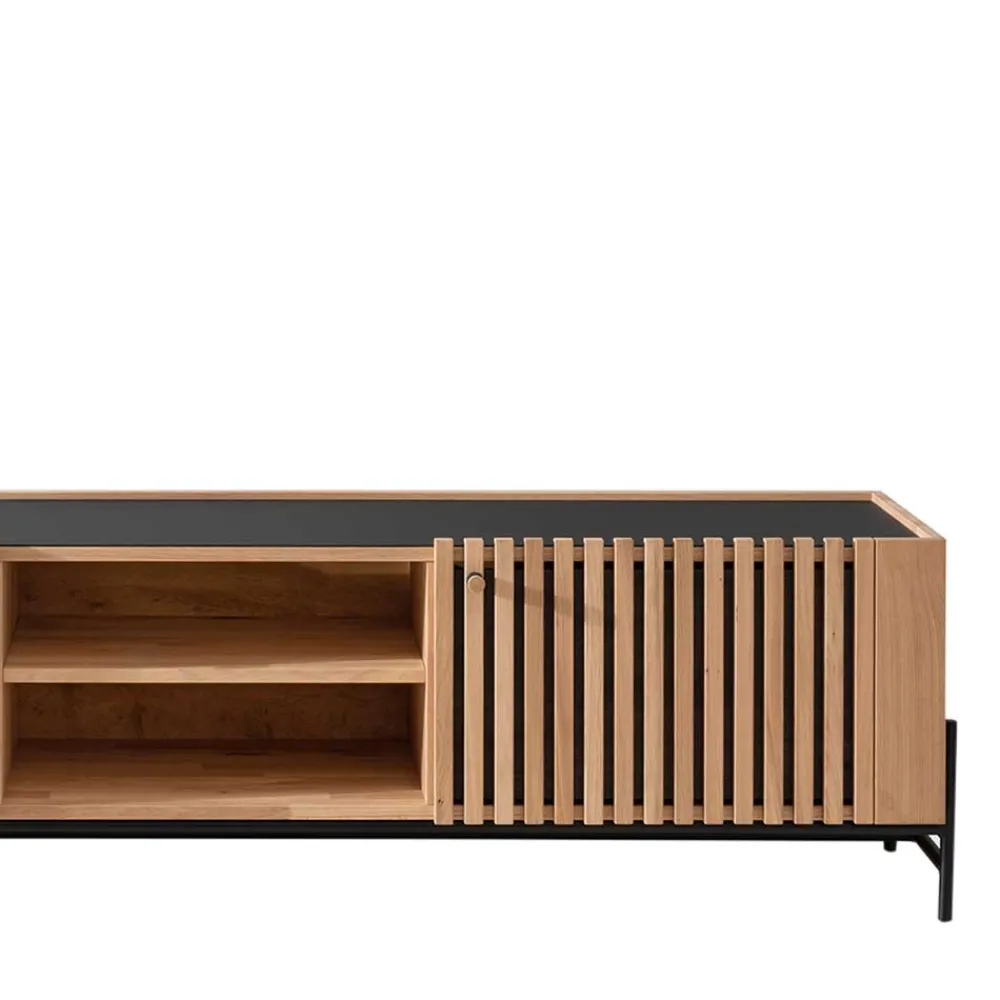 Wohnen Skandinavische Möbel|Sideboards & Kommoden*Skandi TV Lowboard 200 cm breit - Valouis