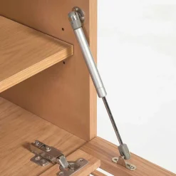 Wohnen Skandinavische Möbel|Sideboards & Kommoden*Skandi TV Lowboard mit Lamellen Klapptüren - Azuro