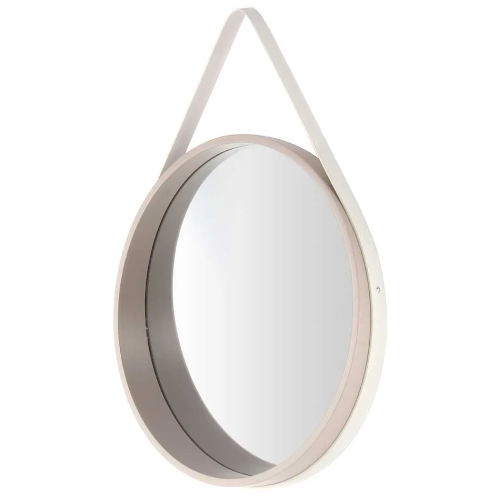 Wohnen Skandi Wandspiegel in Taupe - Dredali