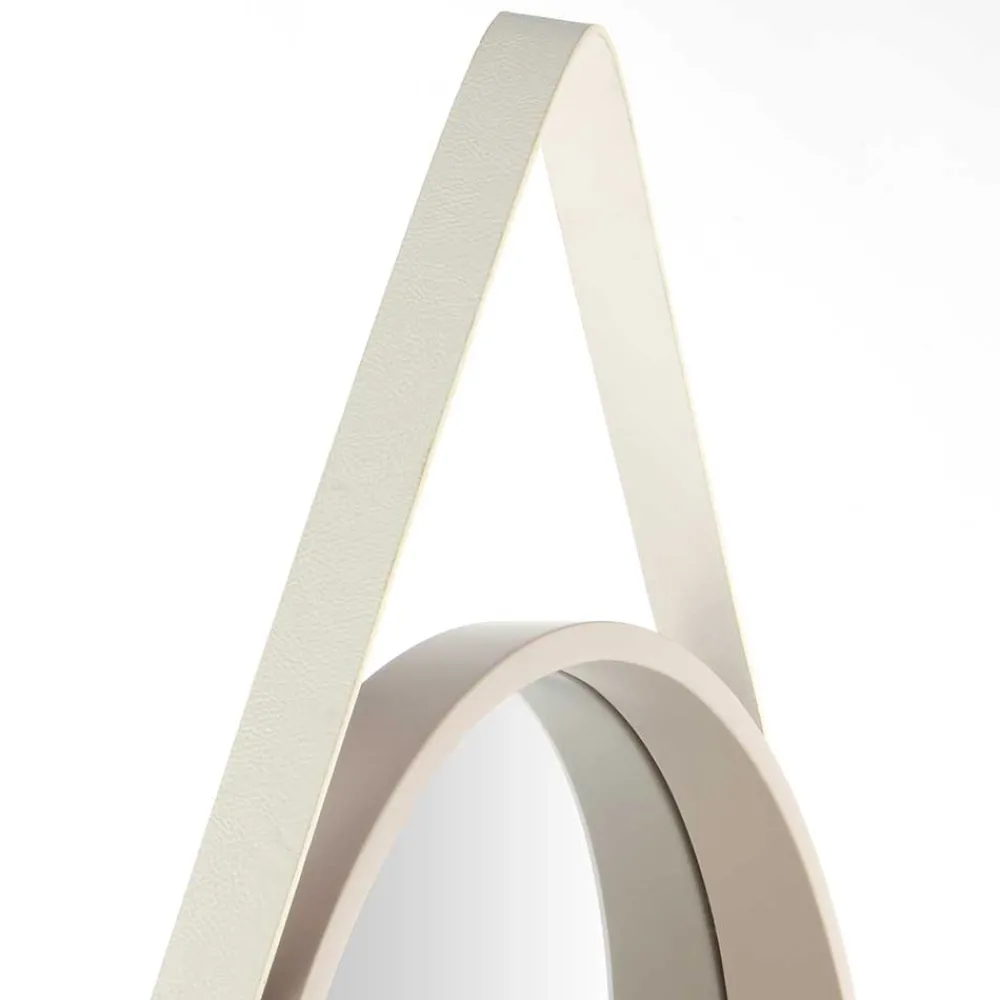 Wohnen Skandi Wandspiegel in Taupe - Dredali