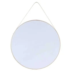 Wohnen Skandi Wandspiegel in Taupe - Dredali