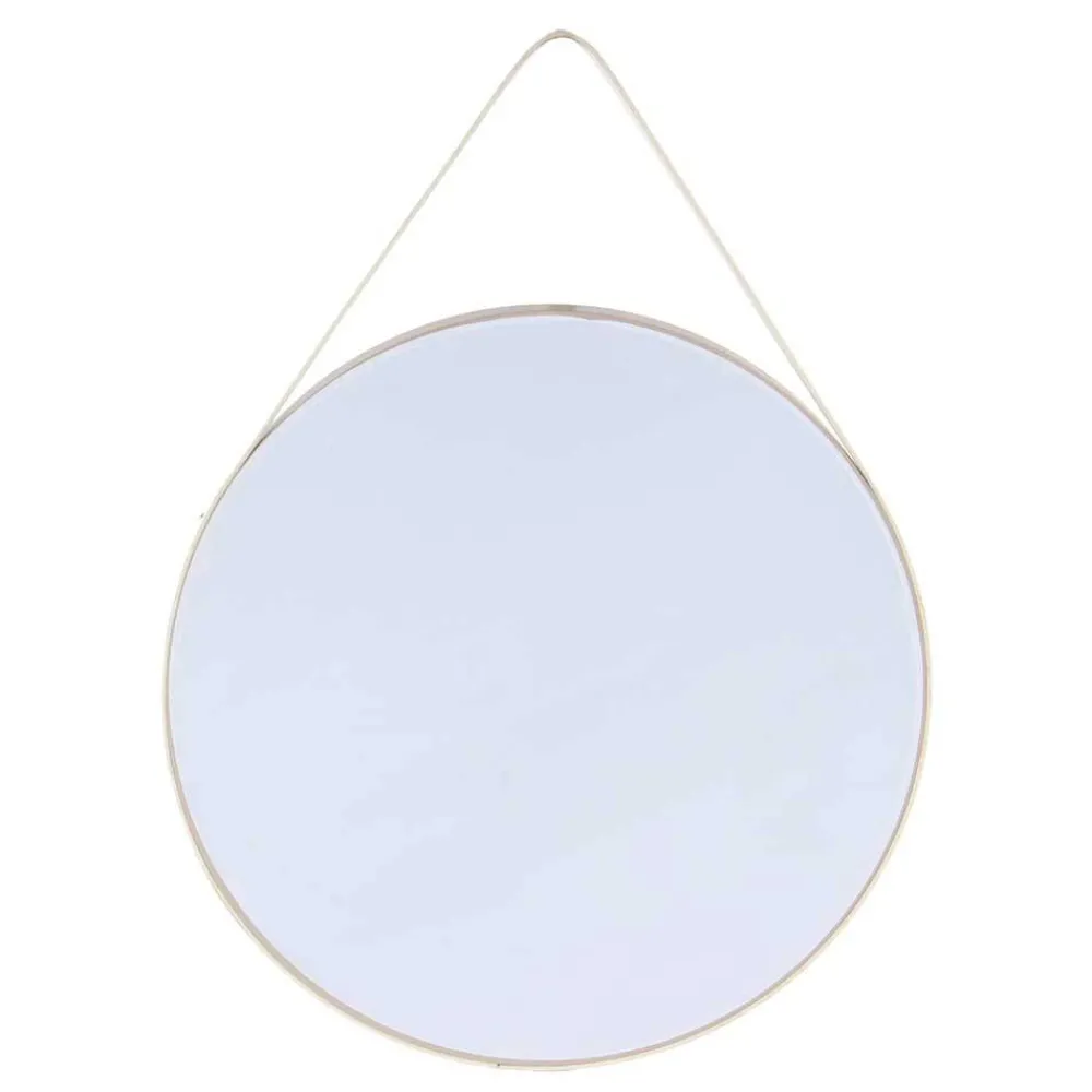 Wohnen Skandi Wandspiegel in Taupe - Dredali