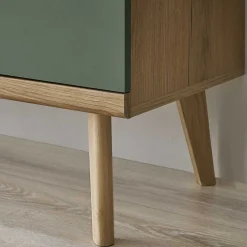 Wohnen Skandinavische Möbel|Wohnzimmerschränke*Skandi Wohnzimmer Schränke & Wandboard - Oliva (dreiteilig)