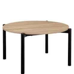 Wohnen Skandi Wohnzimmertisch in Wildeiche Optik - Emrene