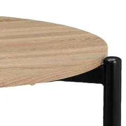 Wohnen Skandi Wohnzimmertisch in Wildeiche Optik - Emrene