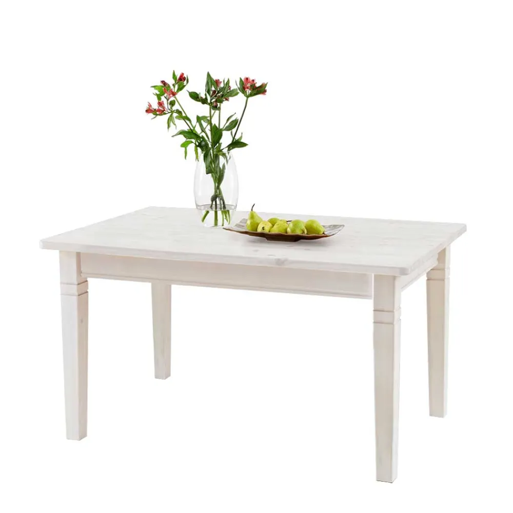 Wohnen Skandinavischer Holztisch Onesti im Landhausstil