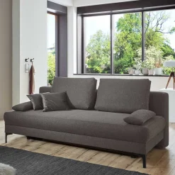 Wohnen Sofa zum Umklappen mit Schlaffunktion - Leccena