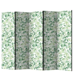 Wohnen Spanische Trennwand aus Leinwand & Fichtenholz - Xorian