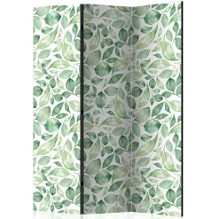 Wohnen Spanische Trennwand aus Leinwand & Fichtenholz - Xorian