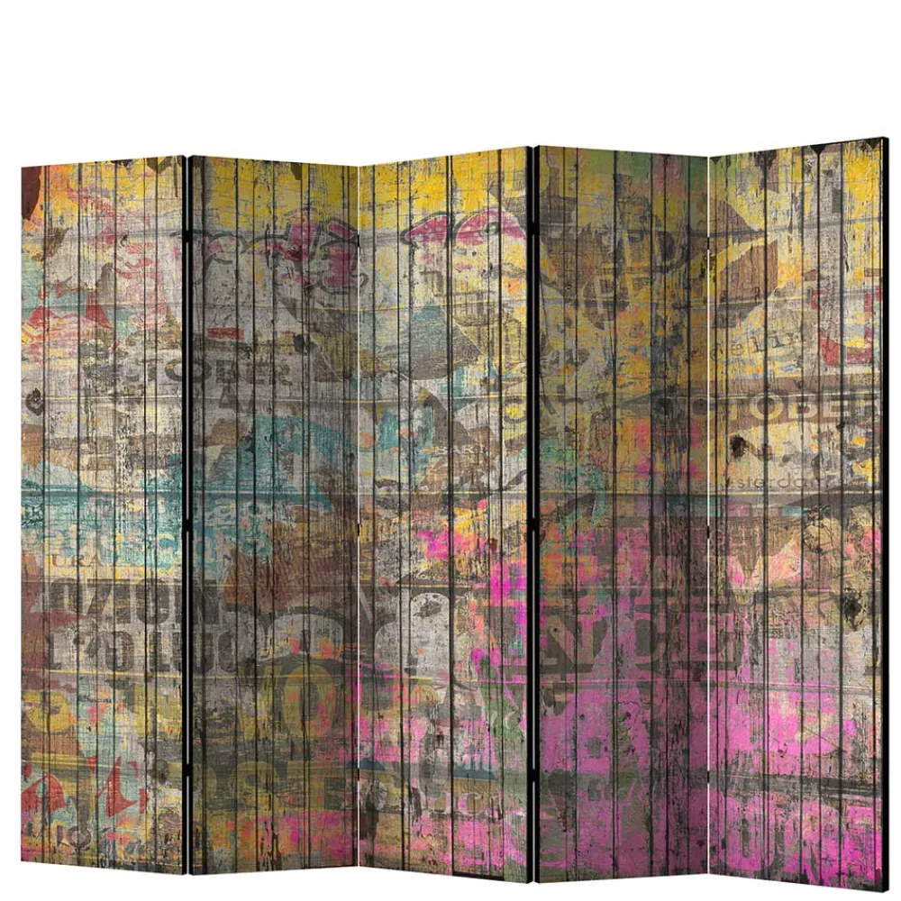 Kinder Wohnen Spanischer Raumteiler mit Graffiti Motiv - Ionnis