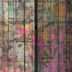 Kinder Wohnen Spanischer Raumteiler mit Graffiti Motiv - Ionnis