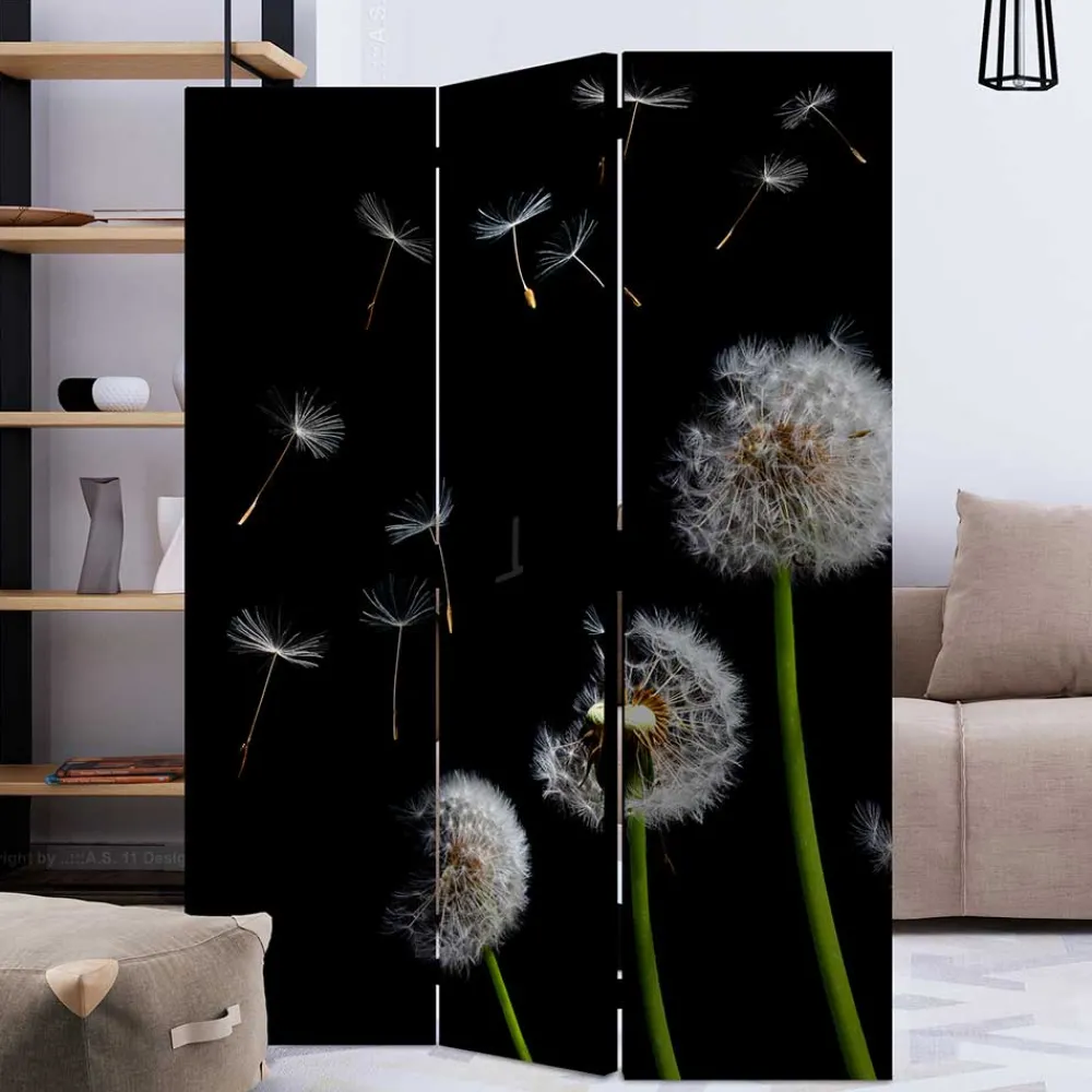 Wohnen Spanischer Raumteiler mit Pusteblumen Foto - Hocumola