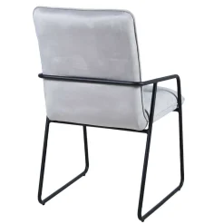 Wohnen Spider Esstisch & Samt Armlehnstühle - Mendoza (fünfteilig)