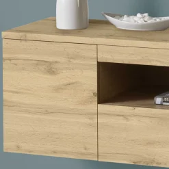 Wohnen Garderoben|Garderoben*Spiegel & Hängekonsole in Wildeiche - Loriot (zweiteilig)