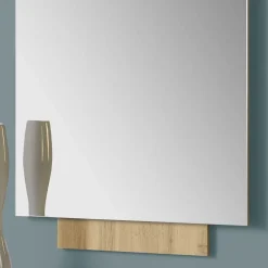 Wohnen Garderoben|Garderoben*Spiegel & Hängekonsole in Wildeiche - Loriot (zweiteilig)