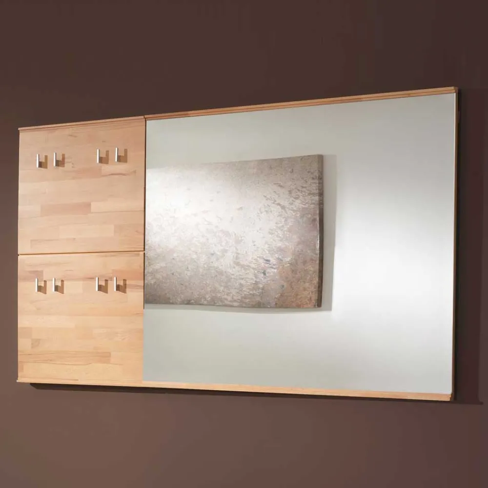 Wohnen Spiegel Coestra mit Kleiderhaken (zweiteilig)