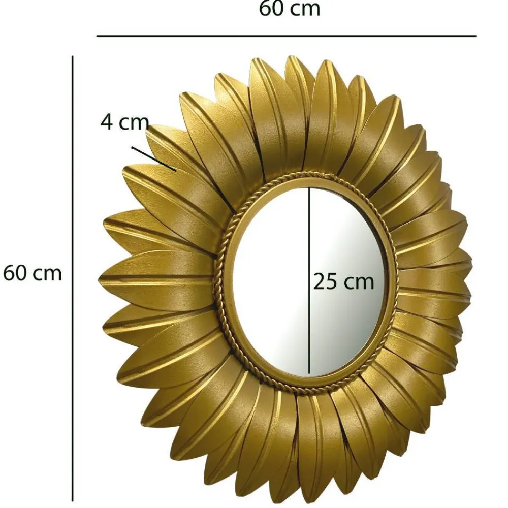 Wohnen Spiegel|Flurspiegel*Spiegel im Blumendesign - Hualin