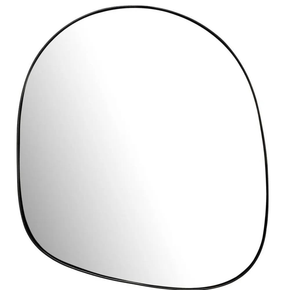 Wohnen Schwarze Möbel|Glasmöbel*Spiegel in organischer Form - Vuturava