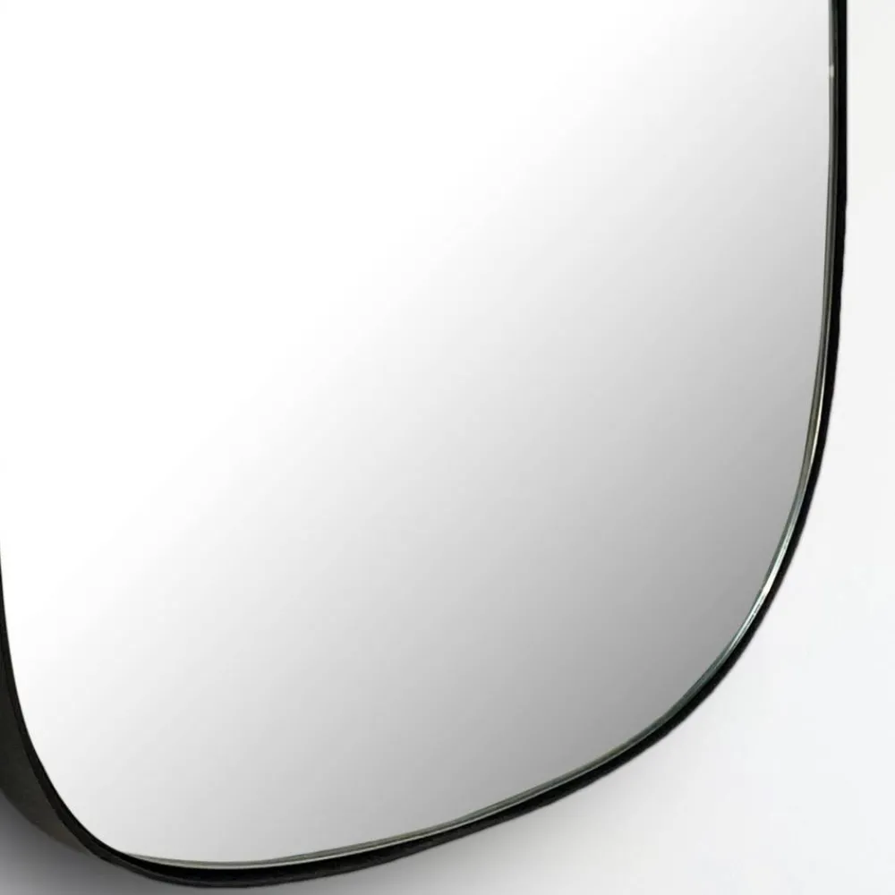 Wohnen Schwarze Möbel|Glasmöbel*Spiegel in organischer Form - Vuturava