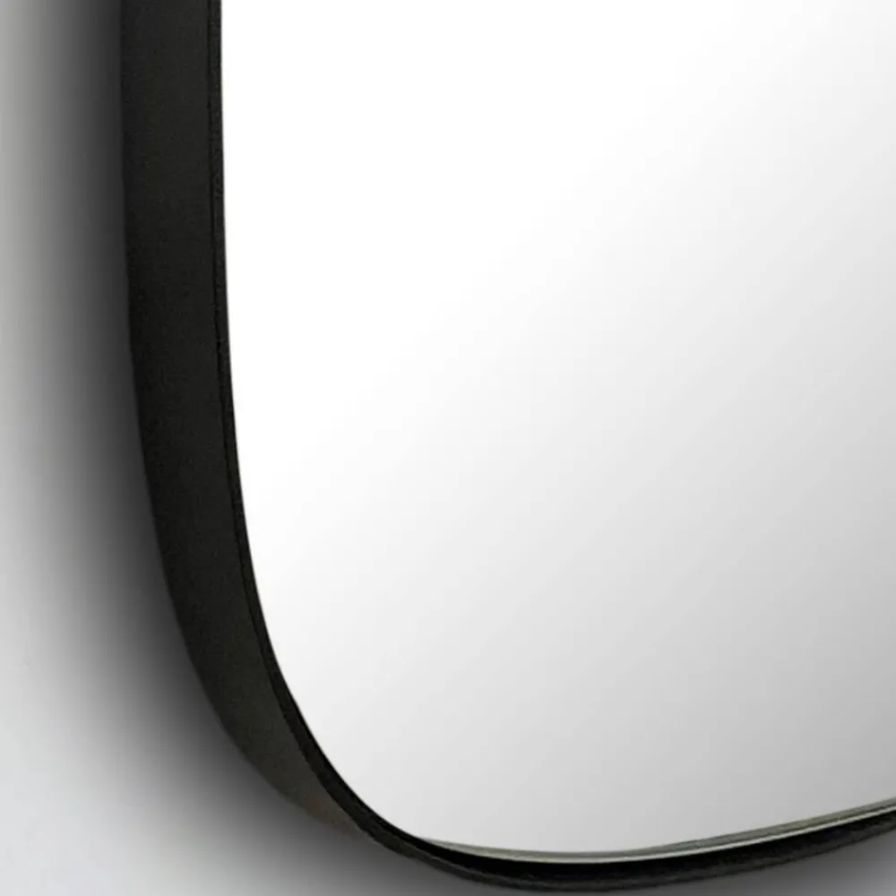 Wohnen Schwarze Möbel|Glasmöbel*Spiegel in organischer Form - Vuturava