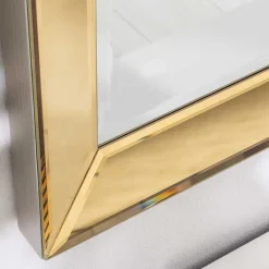 Wohnen Spiegel|Flurspiegel*Spiegel mit Glasrahmen in Gold - Sognory