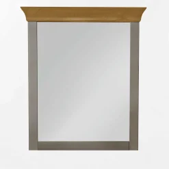 Wohnen Garderoben|Garderoben*Spiegel mit Kommode Cempino in Grau (zweiteilig)