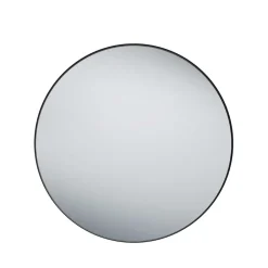 Wohnen Spiegel|Flurspiegel*Spiegel mit Metallrahmen in Schwarz - 80x80x2 - Vromantico