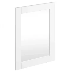 Wohnen Spiegel mit weißem Massivholzrahmen - Indico