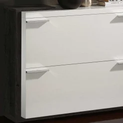 Wohnen Garderoben|Garderoben*Spiegel Set & Schuhschrank - Alexandra (zweiteilig)