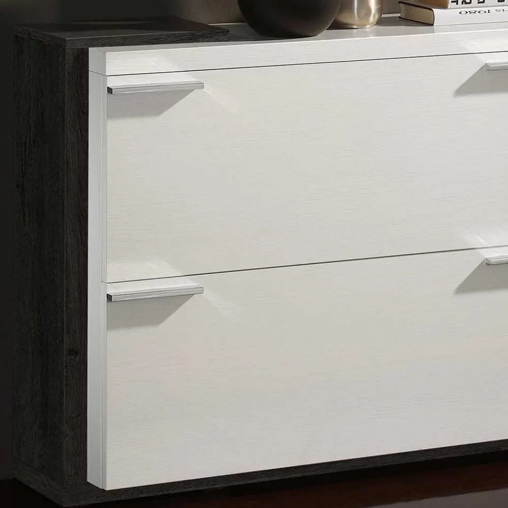 Wohnen Garderoben|Garderoben*Spiegel Set & Schuhschrank - Alexandra (zweiteilig)