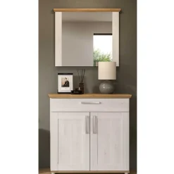 Wohnen Garderoben|Garderoben*Spiegel und Schuhkommode Set - Tocella (zweiteilig)